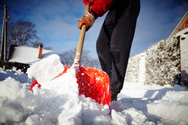 Snow Removal Services for Winter - LANDMARK EXTERIORS