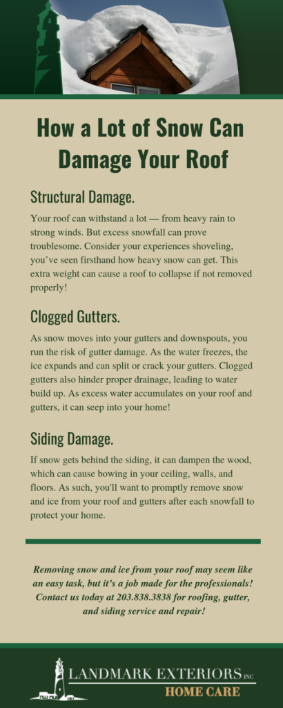 how snow can damage a roof