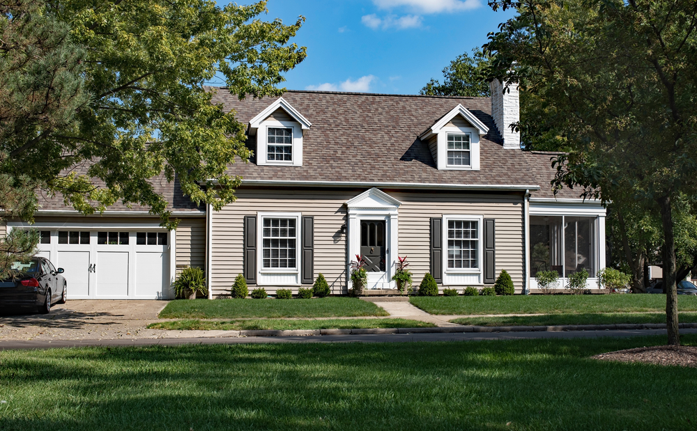 dormer windows on a home in CT
