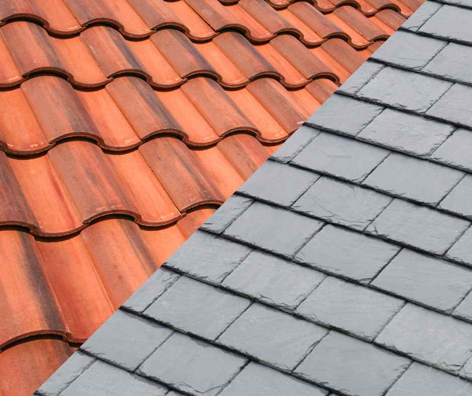 Comparing tile roofing and slate roofing