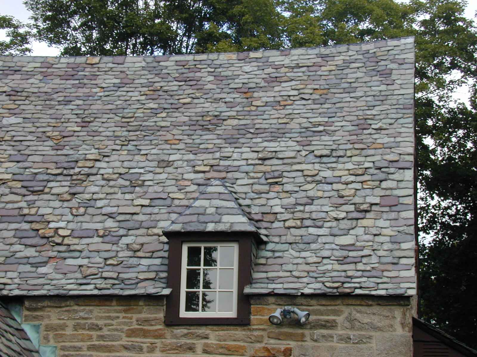 Slate roof